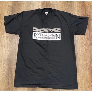 VTG ANVIL (ROCKY MOUNTAIN CLOTHING CO 1990s ) single stitch  T-shirt L  NWOT